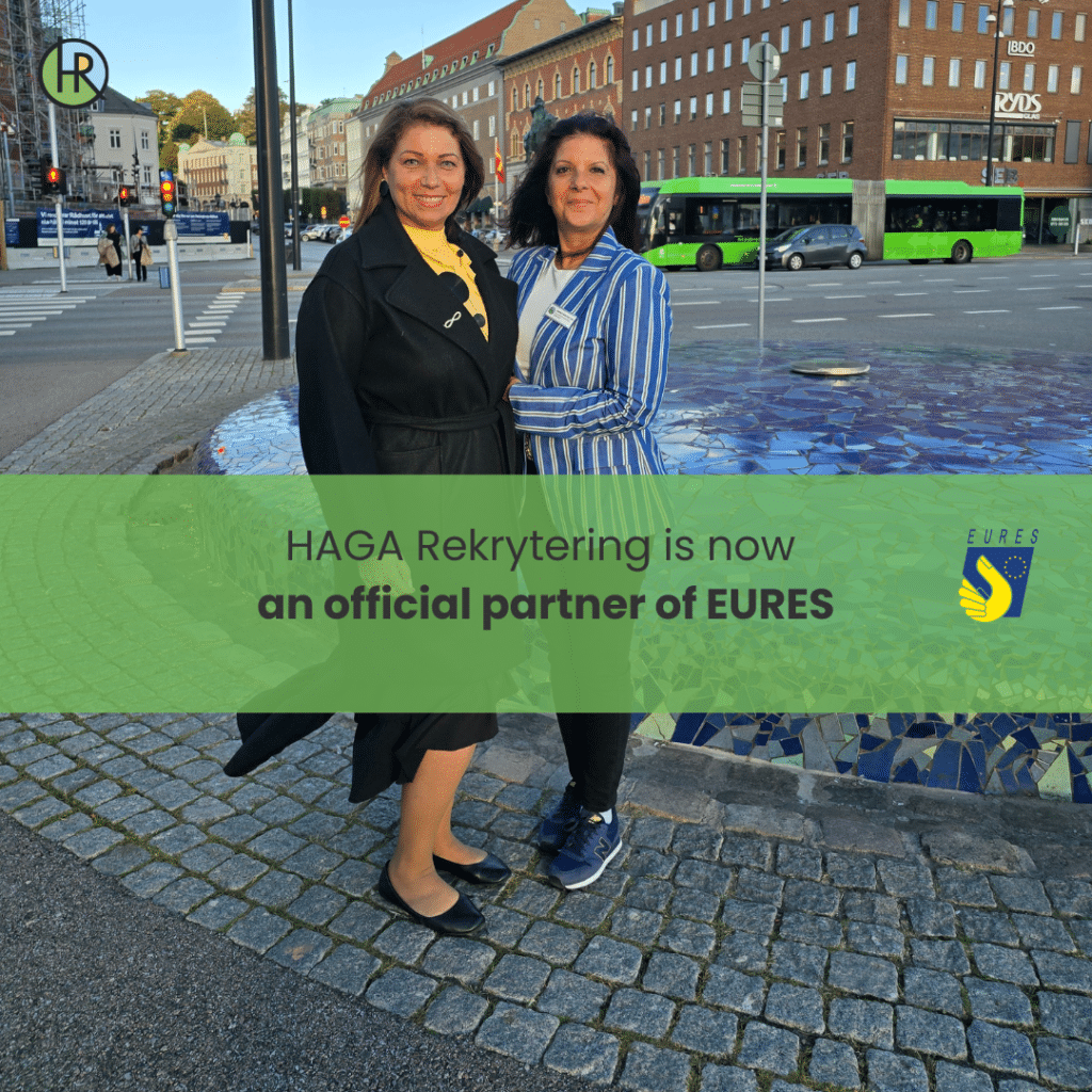 HAGA Rekrytering is an official partner of EURES in Europe