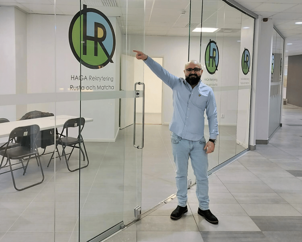 HAGA Rekrytering Rusta och Matcha i Borås - bild på kontoret